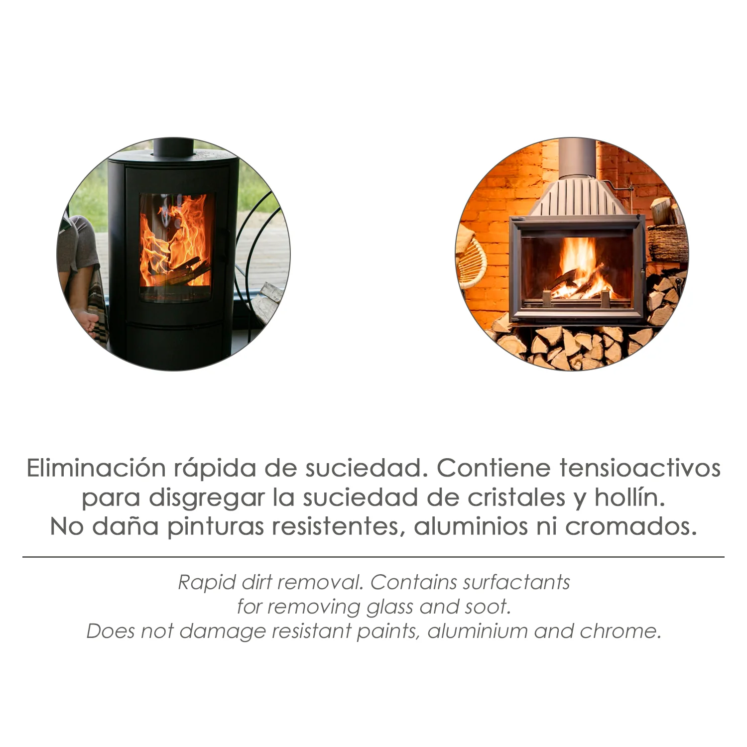 Limpiador Estufas y Chimeneas 750 Ml. Limpia Chimeneas, Limpiador Estufas - Imagen 3