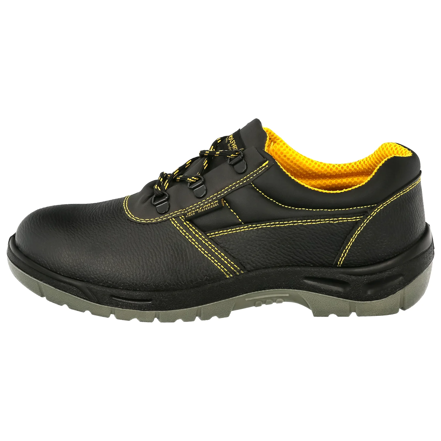 Zapatos Seguridad S3 Piel Negra Wolfpack Nº 47 Vestuario Laboral,calzado Seguridad, Botas Trabajo. (Par) - Imagen 4