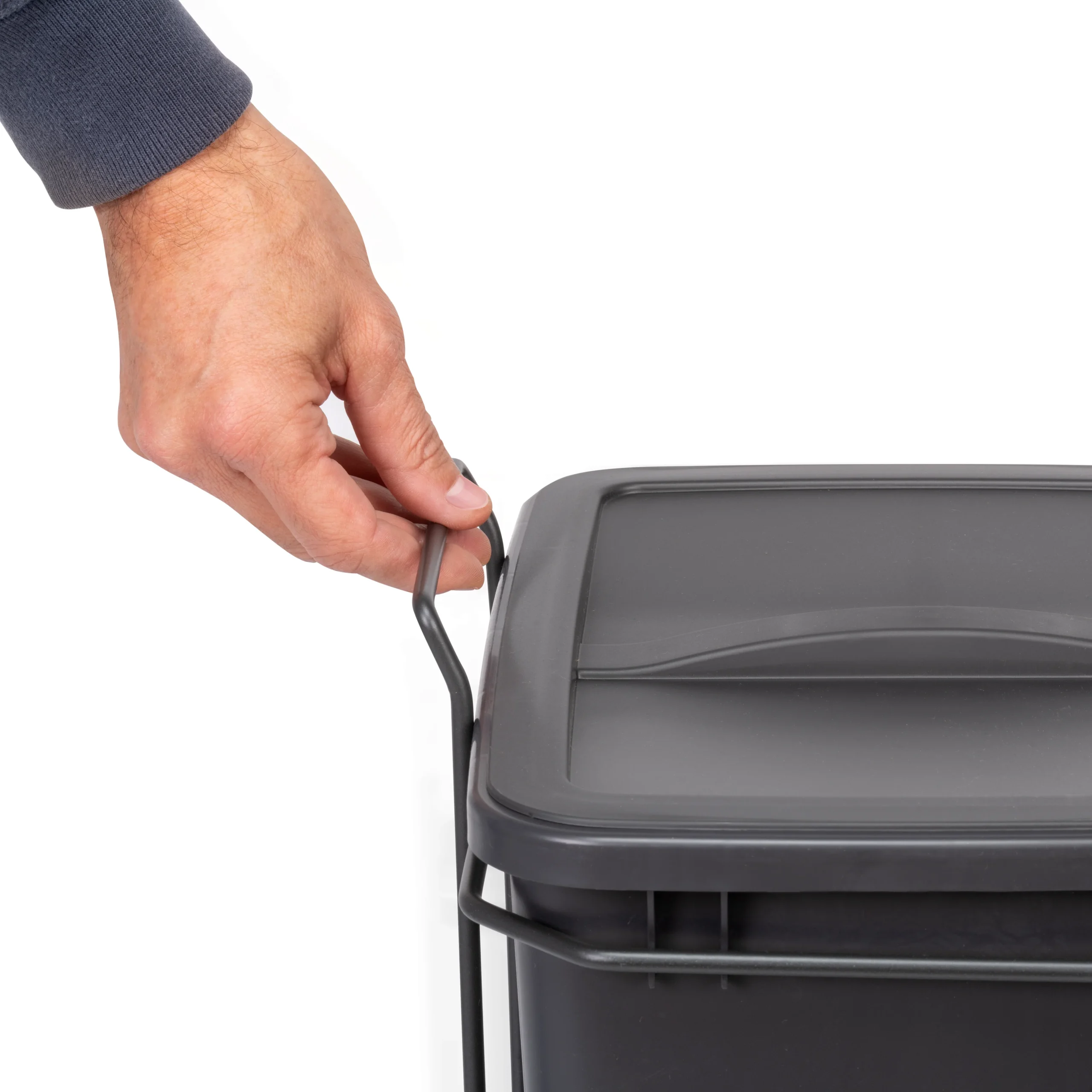 Emuca Contenedor de reciclaje extraíble Recycle 2x35L - Imagen 4