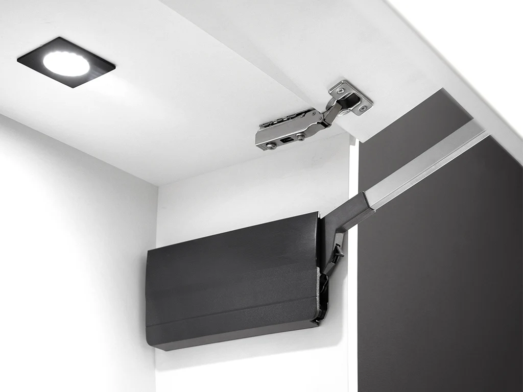 Juego de compases para puertas elevables Agile Flap, Acero y Plástico - Imagen 6